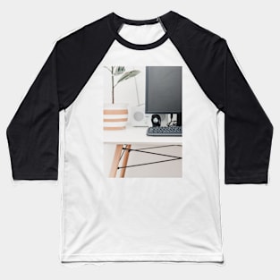 Minimalistic design Baseball T-Shirt